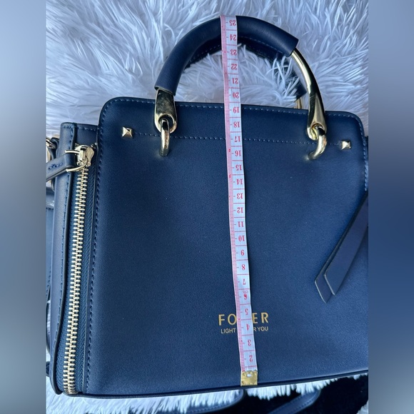 👜 Genuine Leather FOXER crossbody bag - Picture 3 of 10